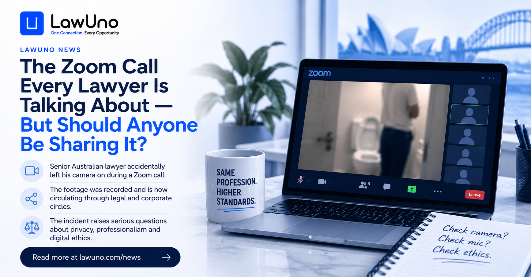 The Zoom Call Every Lawyer Is Talking About, But Should Anyone Be Sharing It?