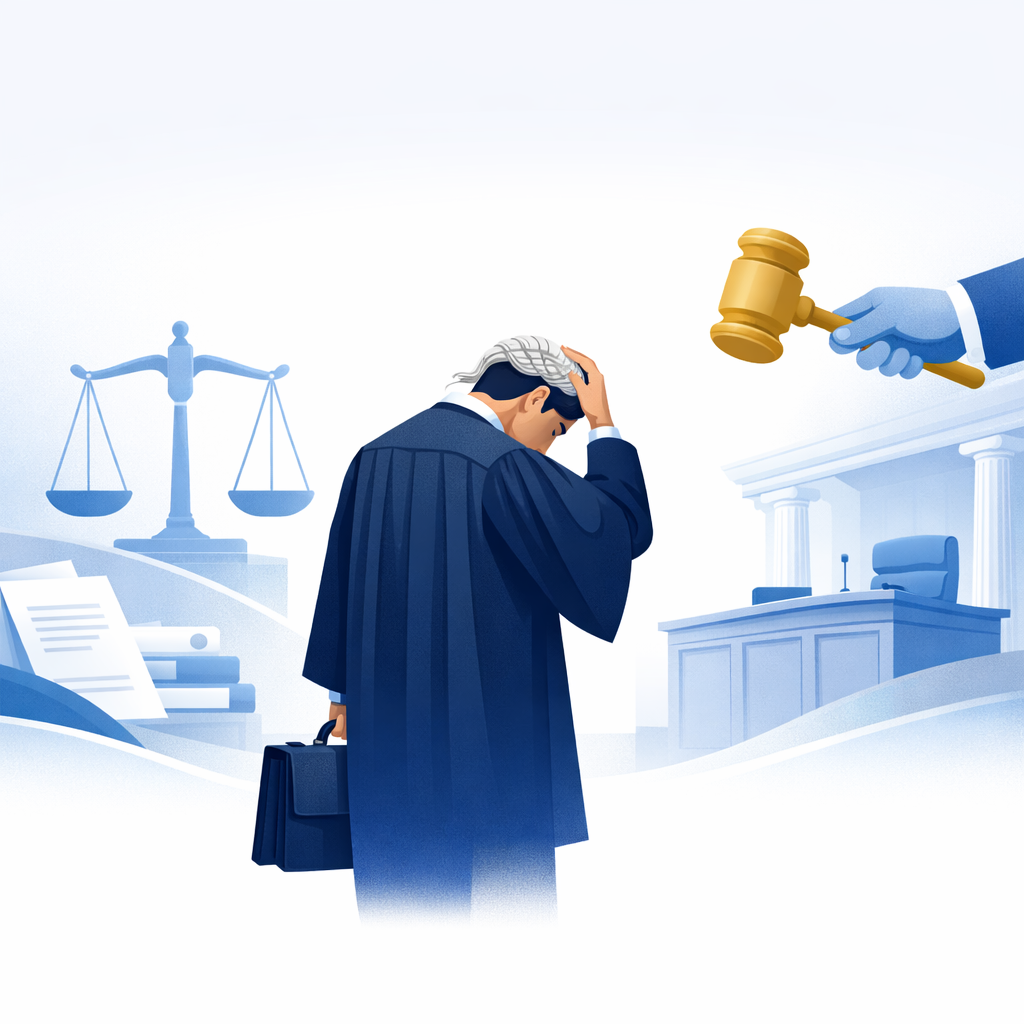 Barrister Reprimanded for Breaching Courtroom Etiquette