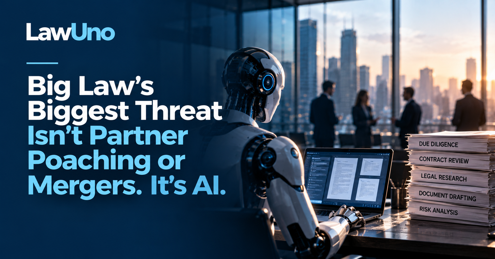 Big Law’s Biggest Threat Isn’t Another Law Firm. It’s AI.